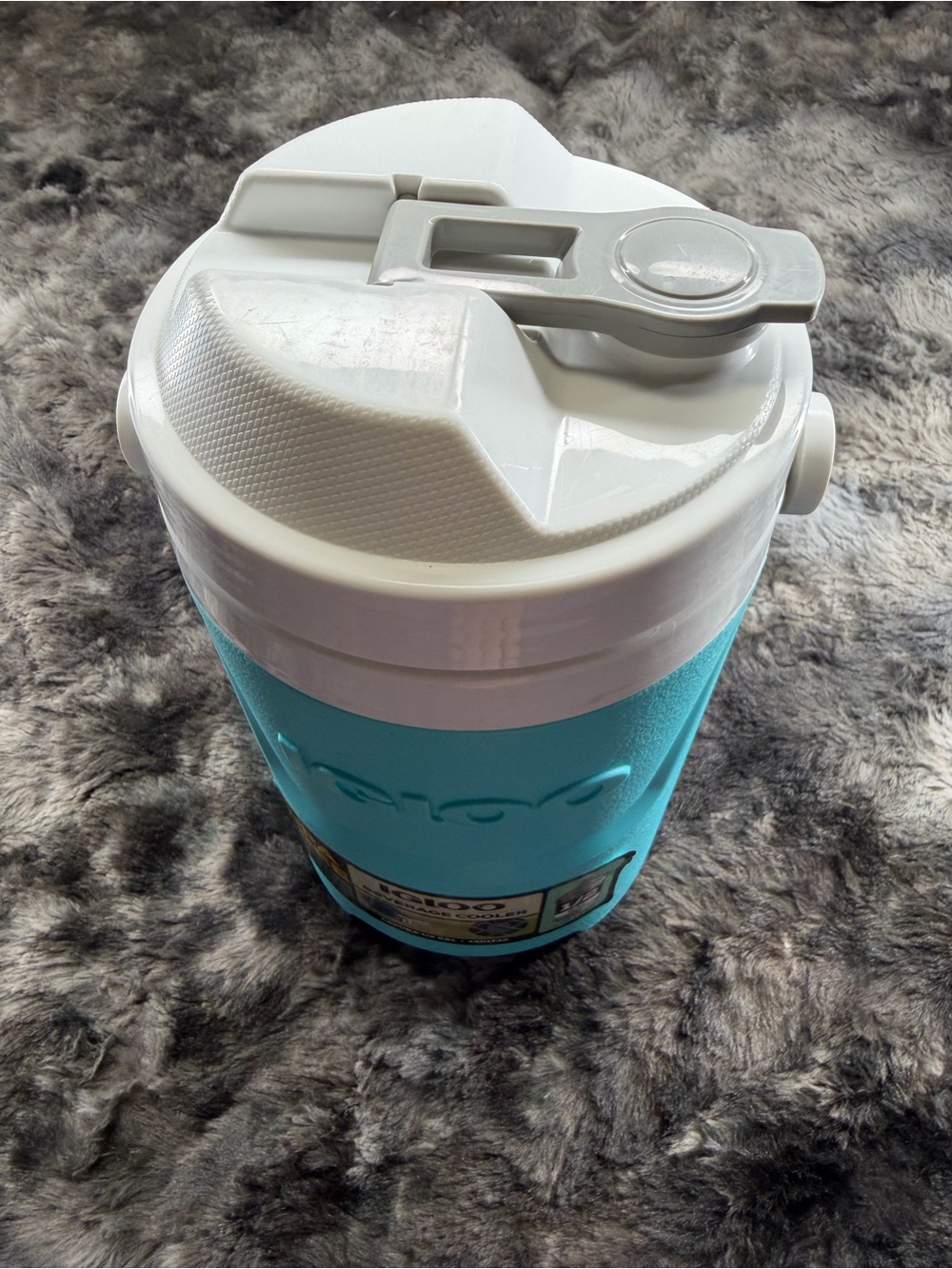 Igloo Laguna 1/2 Gallon Beverage Cooler Jug Aquamarine Teal Water Bottle 2 QT